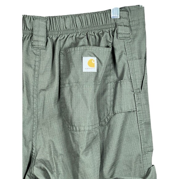 Carhartt Men’s L Tall Ripstop Bootcut Cargo Scrub Pants Healthcare Utility - Picture 10 of 12